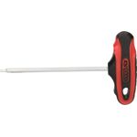 KS Tools 158.8020 Torx-Schraubendreher T10, 2-Komponentengriff, durchgehend gehärtet, matt verchromt aus Spezial-Werkzeugstahl