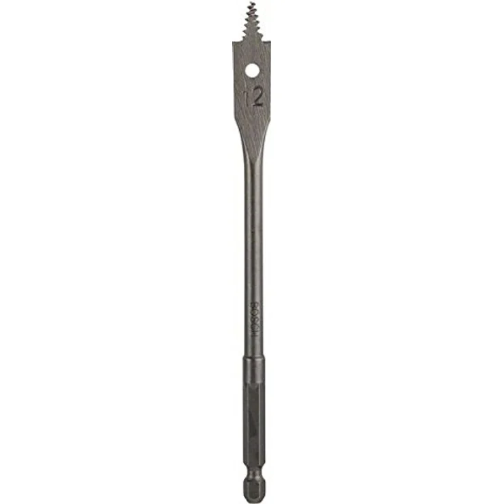 Bosch DIY Flachfräsbohrer Self Cut, Holzbohrer mit 1/4"-Sechskantschaft, Ø 12 mm, selbstzentrierende Gewindespitze, für Weichholz und Holzplattenwerkstoffe – Bild 2