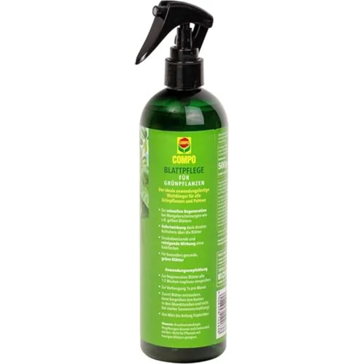 Compo Blattpflege für Grünpflanzen Spray, 500 ml – Bild 11