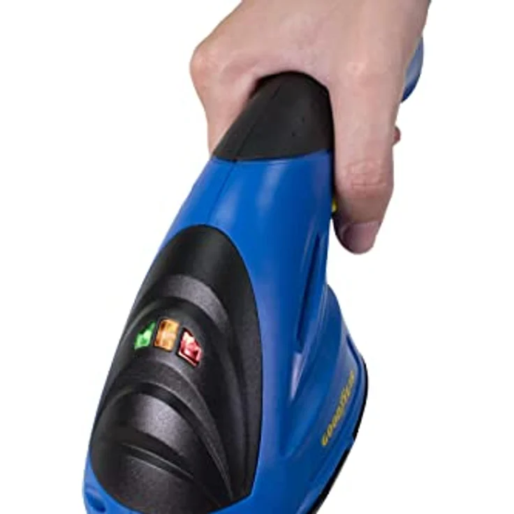 Goodyear - Lithium-Rasenmäher Schere 1,5 Ah 3,6 V Elektrische Gartenschere 2 in 1 1.100 U/min. Schere für Büsche – Bild 5