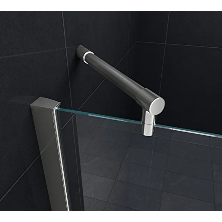 Glasdeals Duschkabine NOVUM 90 x 90 x 170 cm, rahmenlos, aus 8 mm Sicherheitsglas mit leicht zu reinigender Oberflächenbeschichtung – Bild 4