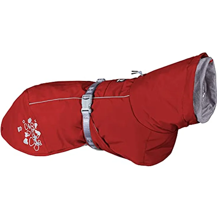 Hurtta Extreme Warmer Hundemantel, Winterjacke für Hunde Weinrot 30 cm – Bild 1