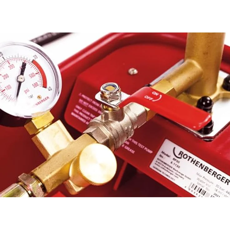 Rothenberger Prüfpumpe RP30 Manuell bis 30bar (61130) – Bild 5