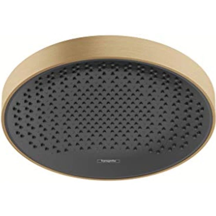 hansgrohe Rainfinity 1jet Kopfbrause, Duschbrause in Brushed Bronze mit PowderRain Strahlart, 360 mm Durchmesser, 23.60 l/min – Bild 1