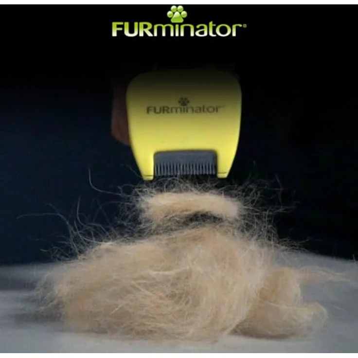 FURminator Fellbürste für langhaarige Schoßhunde, deShedding-Pflege Werkzeug - Preisvergleich – Bild 6