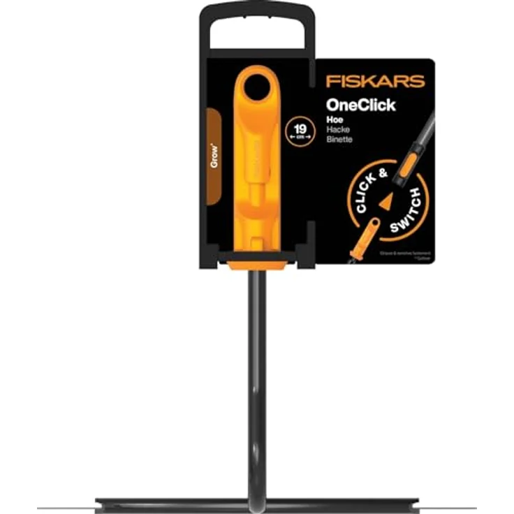 Fiskars Doppelhacke Gartenhacke 1080683, 190 mm QuikFit™, Edelstahlklinge zur Unkrautentfernung und Bodenlockerung – Bild 8