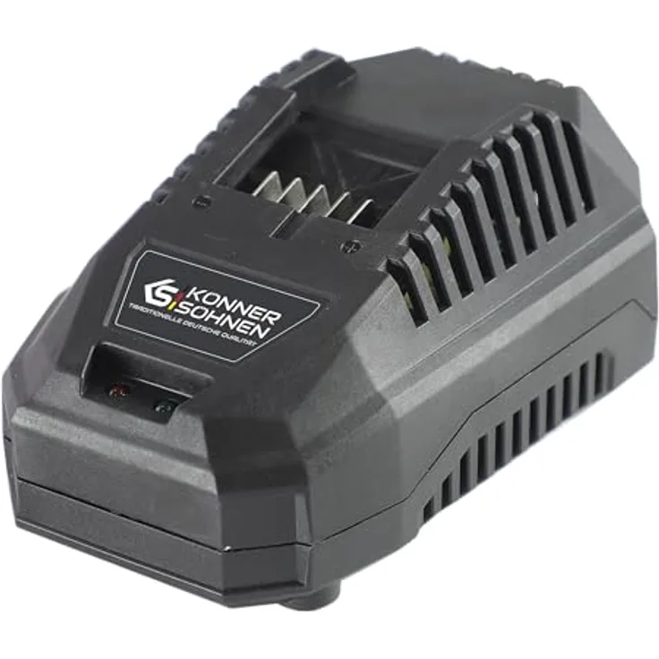 K&S Könner&Söhnen Ladegerät für Li-Ion Akku KS C45A, 21.5 V / 4.5 A, Schutzklasse II mit Überladungs- und Kurzschlussschutz