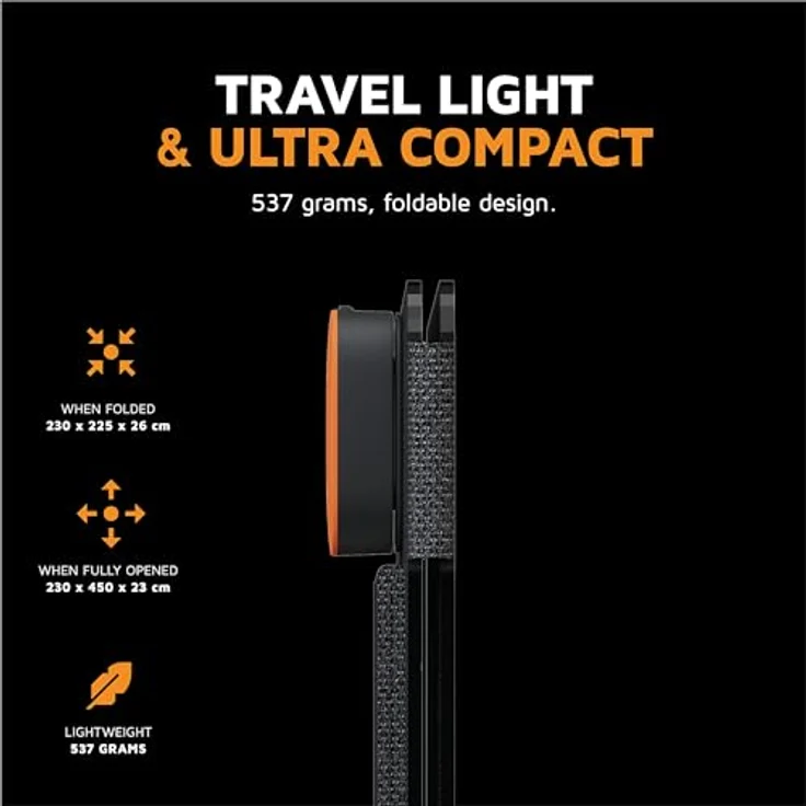 Xtorm SolarBooster, Solarpanel Xtreme Series, 14 W, tragbar, mit LCD-Anzeige und USB/USB-C Anschlüssen für mobiles Laden – Bild 7