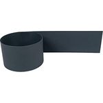 Gartenwelt Riegelsberger Premium Sichtschutzstreifen Hart-PVC für Doppelstabmatten Anthrazit RAL 7016 Länge 2,525 Meter Höhe 19 cm Stärke 1,35 mm 1 Stück