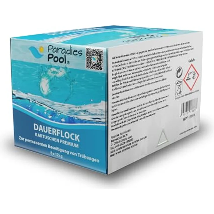 Paradies Pool Flockungsmittel für Pool 24 x 125 g = 3 kg – Bild 3