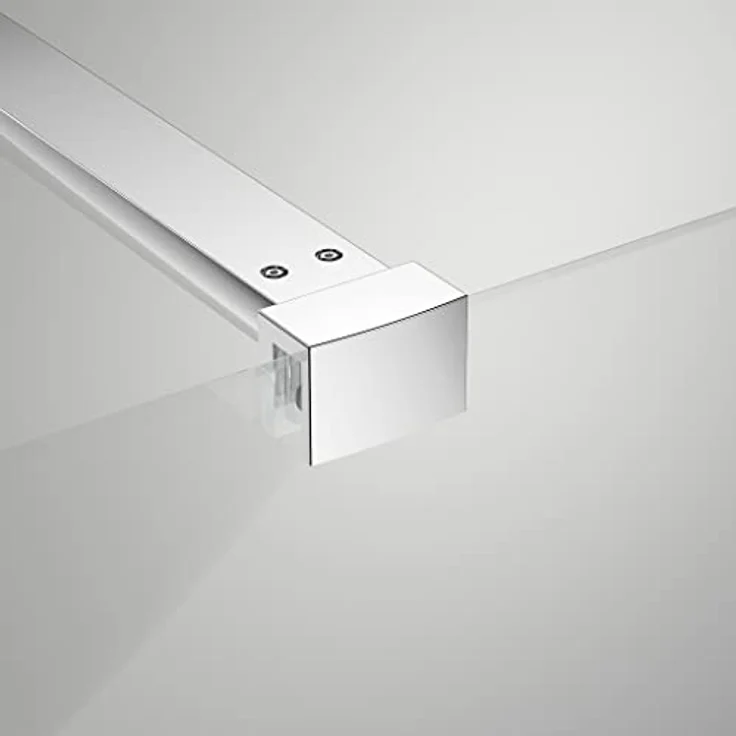 Marwell Walk-in-Dusche BRIGHT 80, Einscheibensicherheitsglas, seitenverkehrt aufbaubar, mit Stabilisationsbügel, chrom – Bild 4
