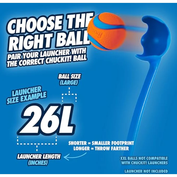 Chuckit! Chuckit Sport Ball Launcher L 66 cm, Hundespielzeug – Bild 7