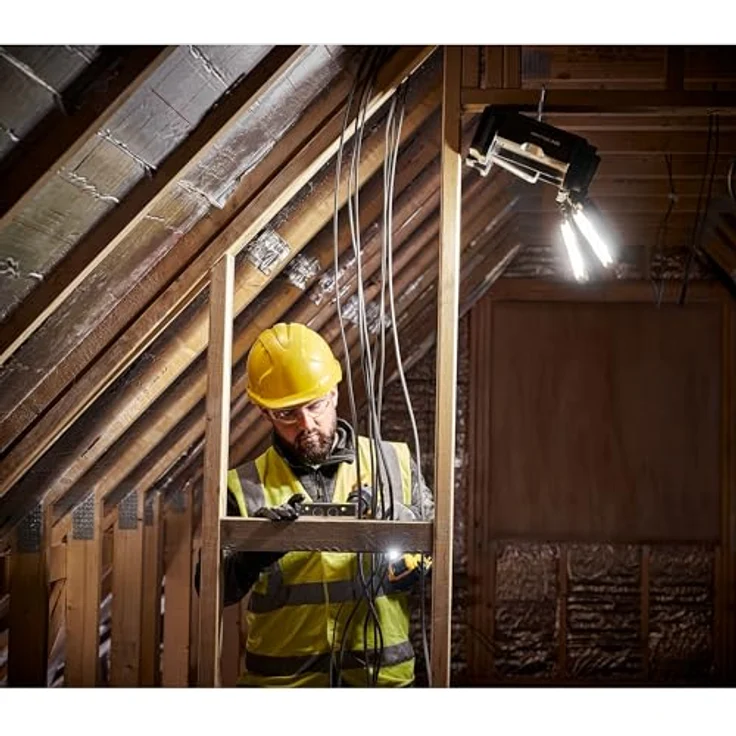 DeWalt ToughSystem 2.0 Werkzeugbox mit integrierten LED-Arbeitsleuchten, 14 l Fassungsvermögen, 22 kg Belastbarkeit, kompatibel mit 18V Akkus, schwarz – Bild 4