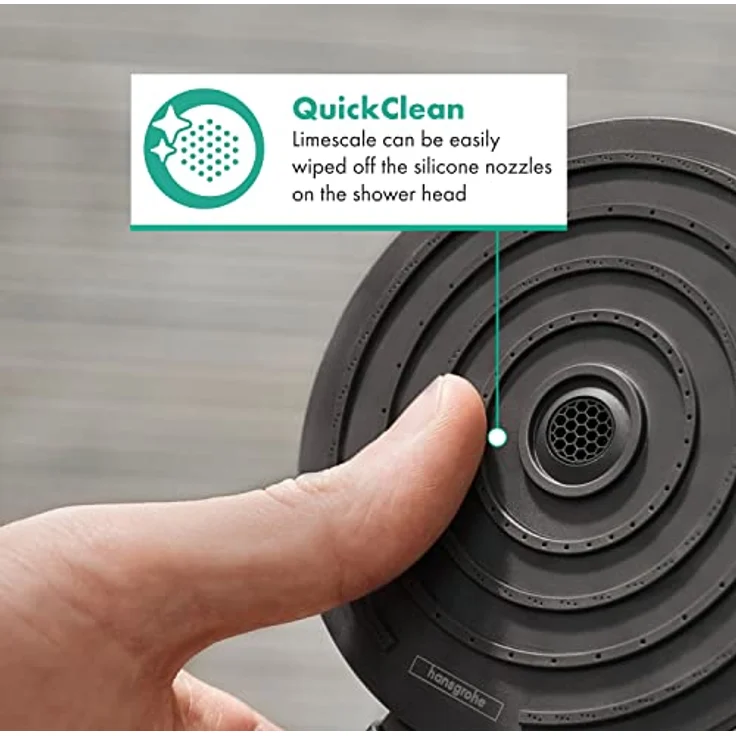 Hansgrohe Pulsify Select S Handbrause 105 Activation EcoSmart, 3 Strahlarten, Durchmesser 10,5 cm, Weiß – Bild 7
