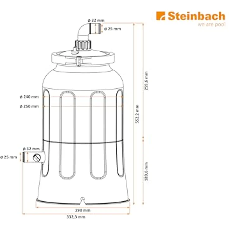 Steinbach Pool Filterpumpen Solarfilteranlage "FXS38" mit 4.500 l/h Pumpenleistung – Bild 7