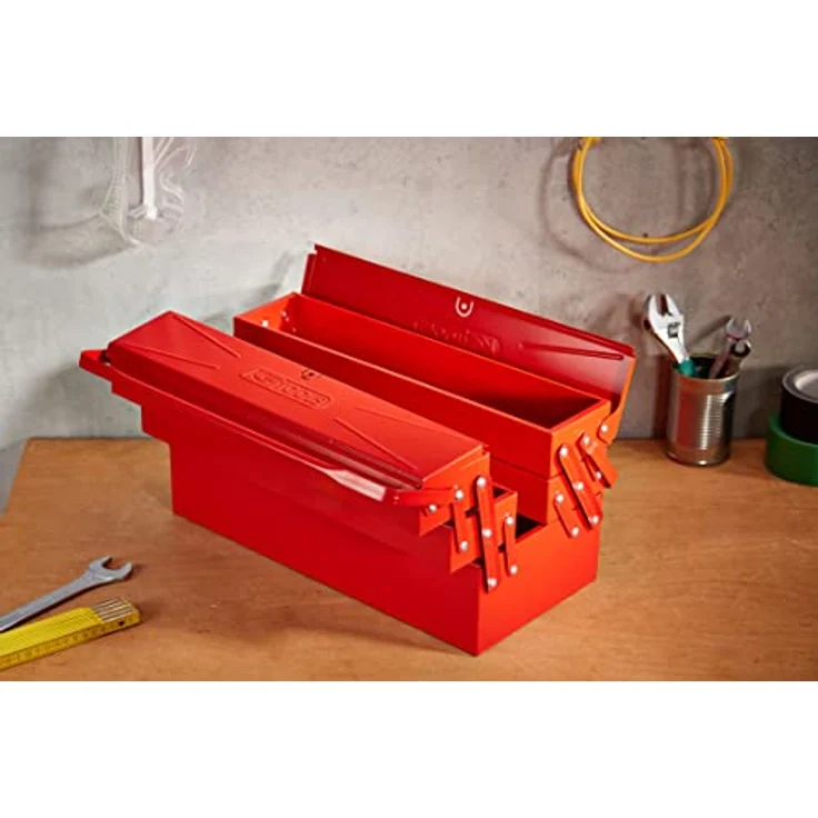 KS Tools 999.0120 Werkzeugkiste Metall, 5 Fächer, 420mm – Bild 2