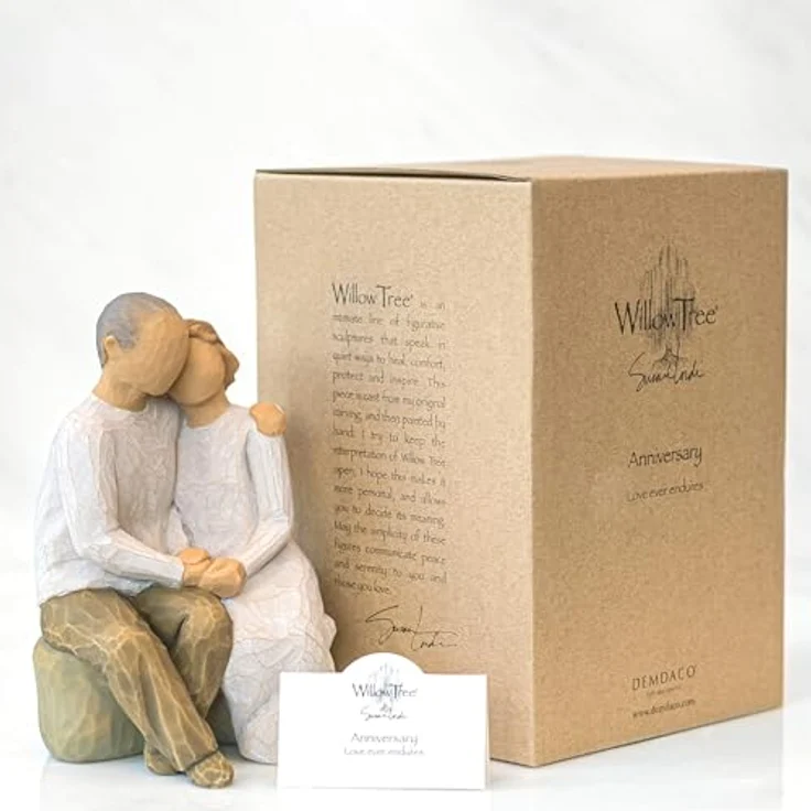 Willow Tree 26184 Figur Jahrestag, 7,6 x 3,8 x 15,2 cm – Bild 7