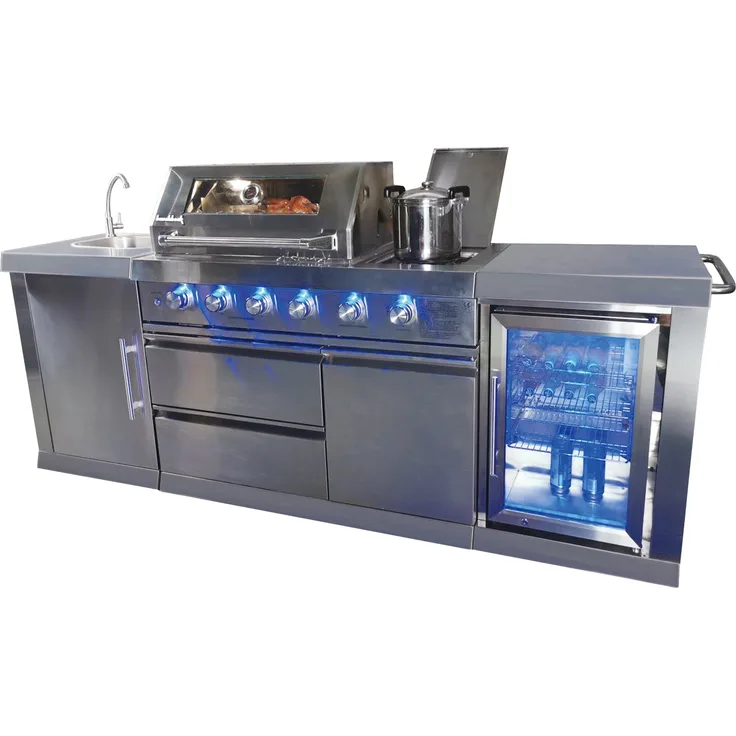 Buschbeck Gasgrill Outdoorküche Oxford