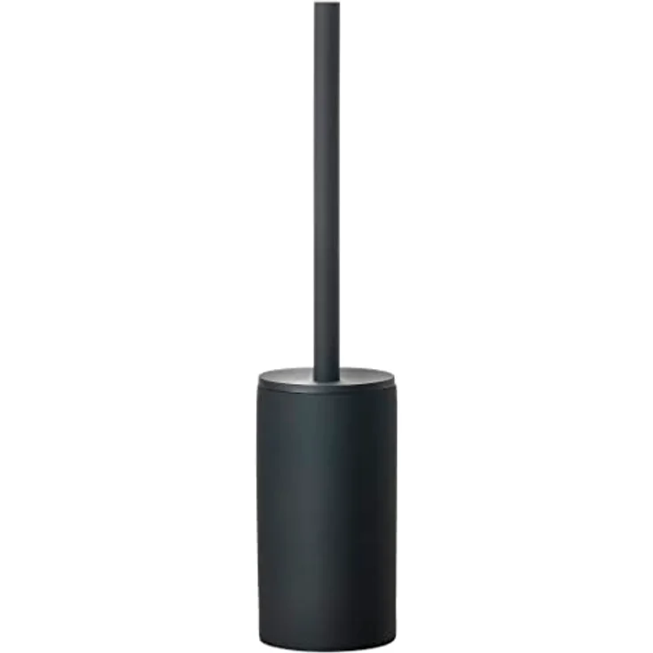 Zone Denmark Solo Toilettenbürste, Klobürste, WC-Bürste aus Porzellan, Stehend, Durchm. 8,4 cm, Höhe 44,8 cm, Schwarz – Bild 1