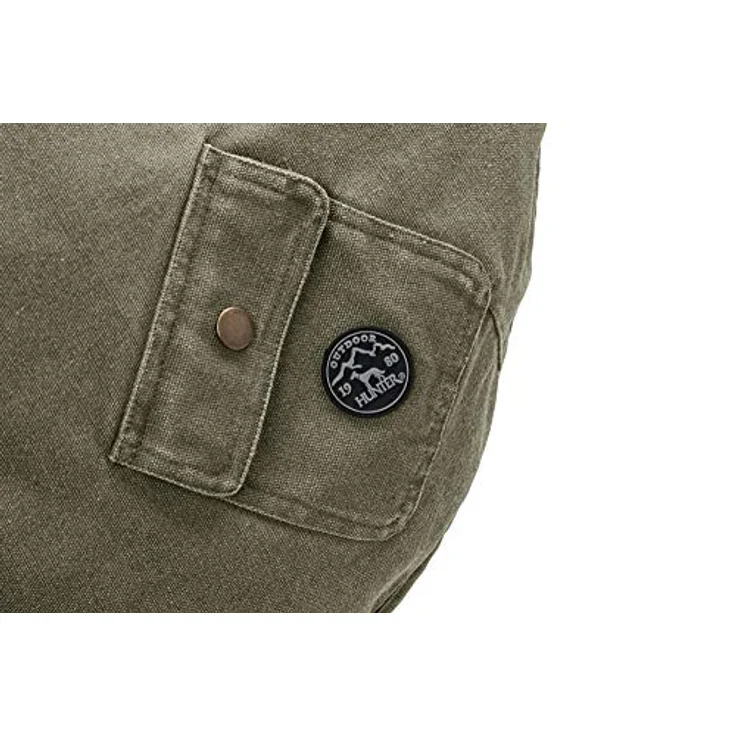 HUNTER UPPSALA TREND Hundemantel, Parker, mit Baumwolle, gefüttert, 30, khaki – Bild 3