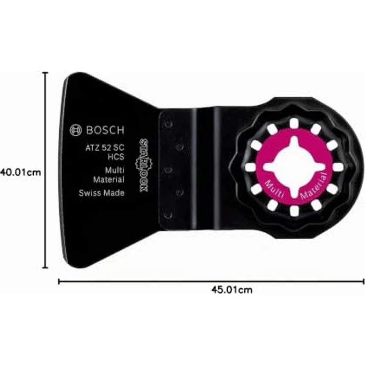 Bosch Accessories Starlock ATZ 52 SFC, HCS Schaber für Elektrowerkzeuge, 10er Pack zur Entfernung von Teppichkleber und Farbe – Bild 7