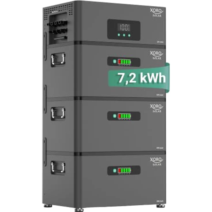 XORO SOLAR ATLAS-F PLUS 7.2 kWh, Hybrid-Energiespeicher mit Notstromfunktion und modularer Erweiterbarkeit – Bild 1