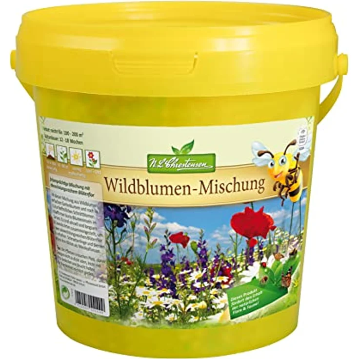 N.L. Chrestensen 1-Liter-Eimer Wildblumen-Mischung – Bild 2