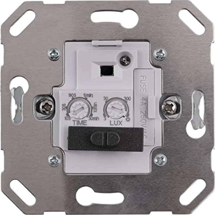 Unterputz IR Bewegungsmelder McPower ''Flair'' 160°, 500W, LED geeignet, anthrazit – Bild 5