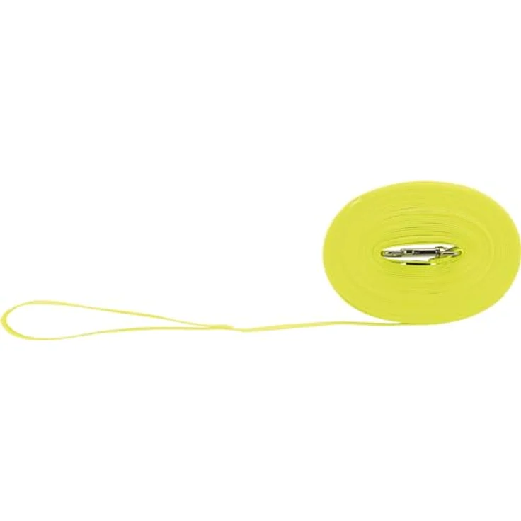 TRIXIE Schleppleine M–L, 10 m 13 mm in neongelb - Schleppleine wasserabweisend und abwischbar - für mittelgroße bis große Hunde - 20727 – Bild 4