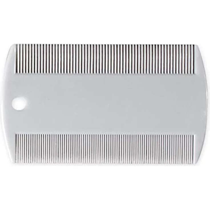 Karlie Floh- und Staubkamm, geeignet für Hunde und Katzen, grau, L: 9 cm, B: 5 cm