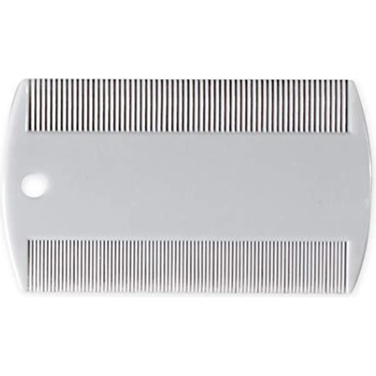 Karlie Floh- und Staubkamm, geeignet für Hunde und Katzen, grau, L: 9 cm, B: 5 cm – Bild 1