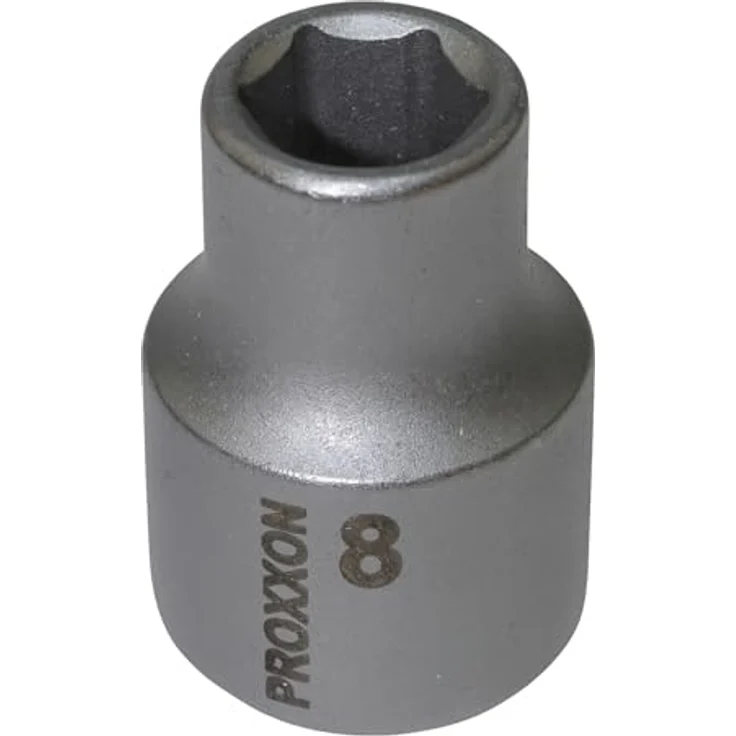 PROXXON INDUSTRIAL Bohrer- und Bitset 23504, 3/8'' Steckschlüsseleinsatz, CrV-Stahl, Größe 8 mm – Bild 1