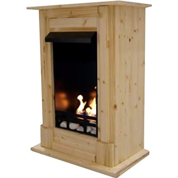 Kaminbau Mierzwa Ethanol und Gelkamin Modell Madrid Deluxe - Gratis zum Kamin das komplette Kaminzubehör - Wählen Sie aus 10 Farben – Farbwahl (Natur)