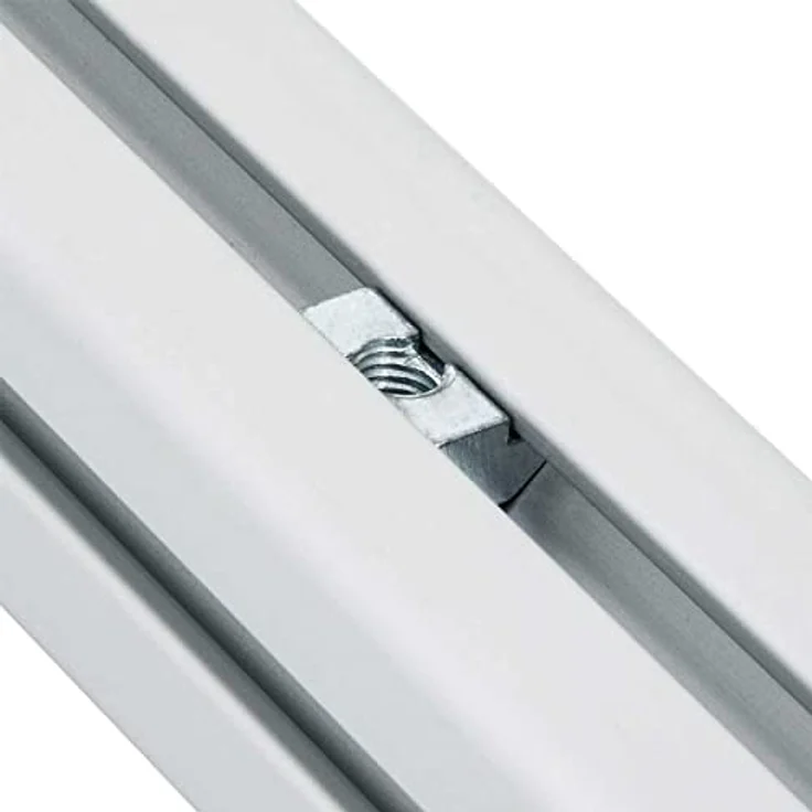 SCHMIDT systemprofile 10x Nutenstein M6 Nut 8 Stahl verzinkt Gleitmutter mit Steg schwer Aluprofil-Zubehör Befestigungsmaterial – Bild 4