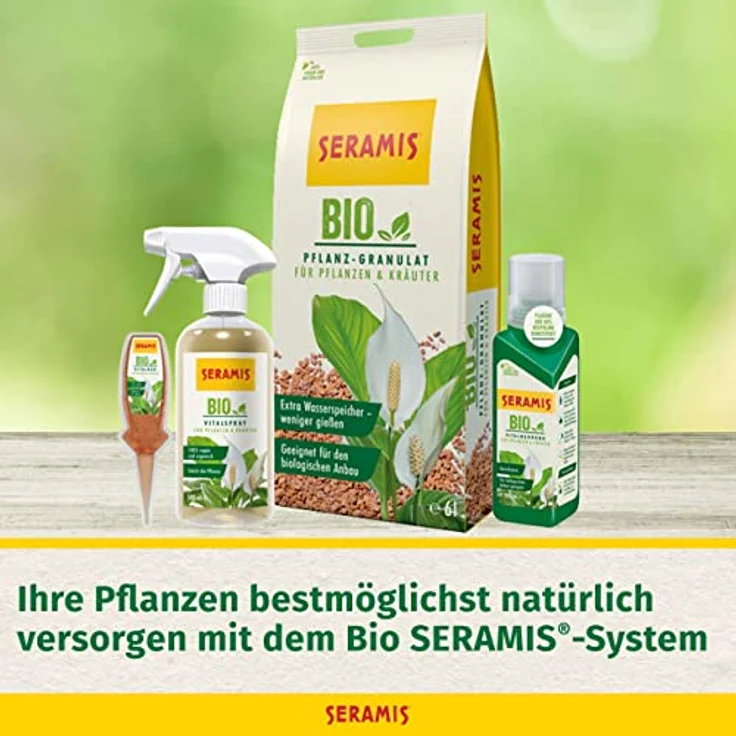 Seramis Bio-Pflanz-Granulat für Pflanzen & Kräuter 6 Liter – Bild 6