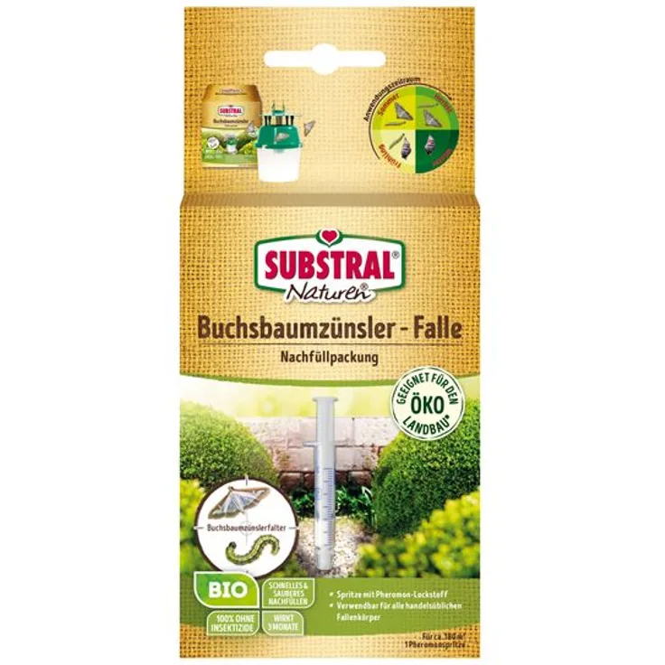 SUBSTRAL Naturen Buchsbaumzünsler-Falle Nachfüllpackung
