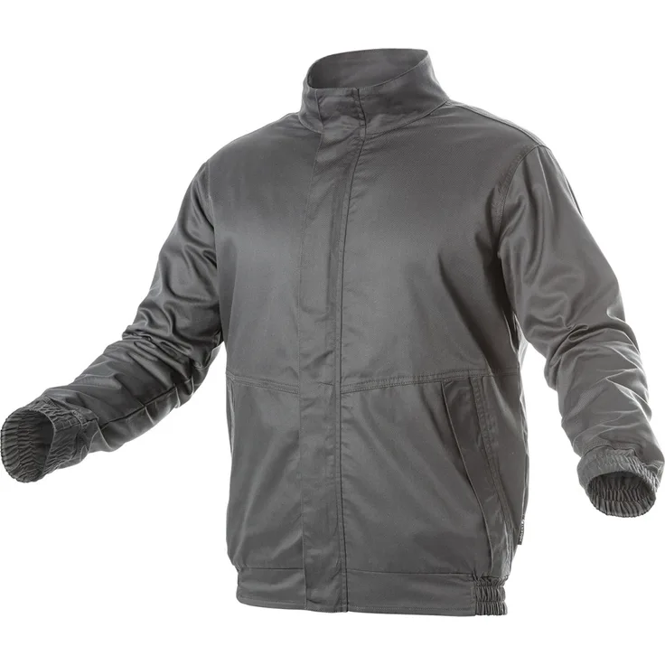 Högert Arbeitsjacke "Fabian" mit Reflektoren in Dunkelgrau XXL