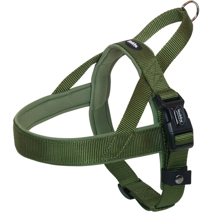 Nobby Norwegergeschirr Hundegeschirr Classic Preno - viele Farben, Neopren und Nylon, Mit Griff - Extra weiches Neoprenfutter, Wasserabweisend, Stabile Schnallen und Ringe – Bild 1