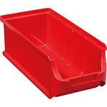 Allit 456231 Sichtbox Größe 2L 215 x 102 x 75 mm in rot