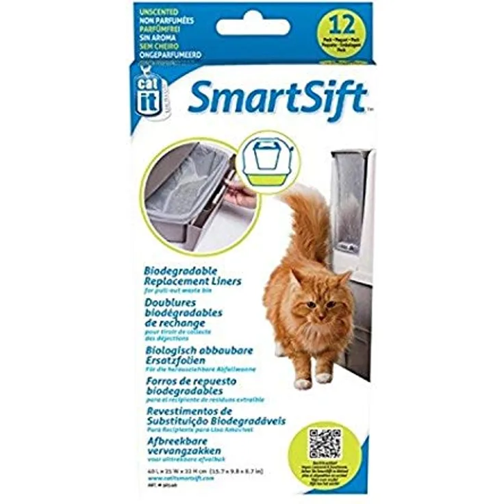 Catit Katzentoilette SmartSift, abbaubare Einlage für selbstreinigende Katzentoilette (ankfs-38345)
