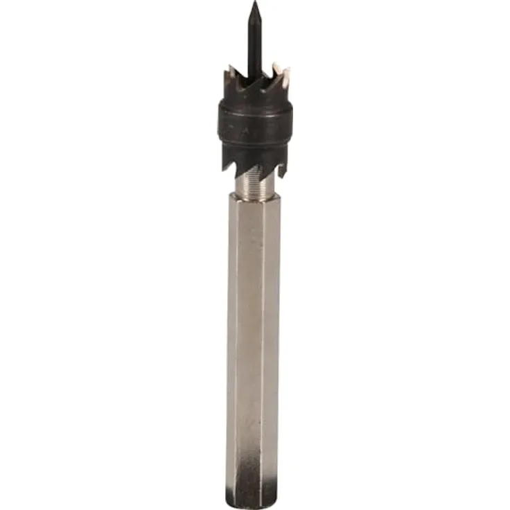 BRILLIANT TOOLS Schweisspunkt-Bohrfräser BT516001, präziser Fräser mit 10 mm Doppel-Fräskrone für exaktes Ausfräsen von Schweißpunkten