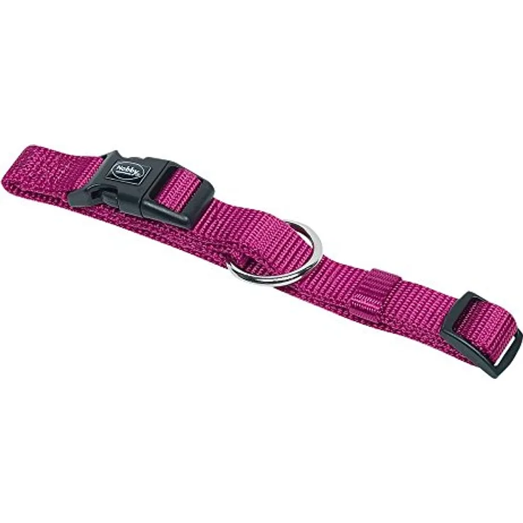 Nobby Halsband Classic, himbeere L: 50-65 cm, B: 25 mm, 1 Stück