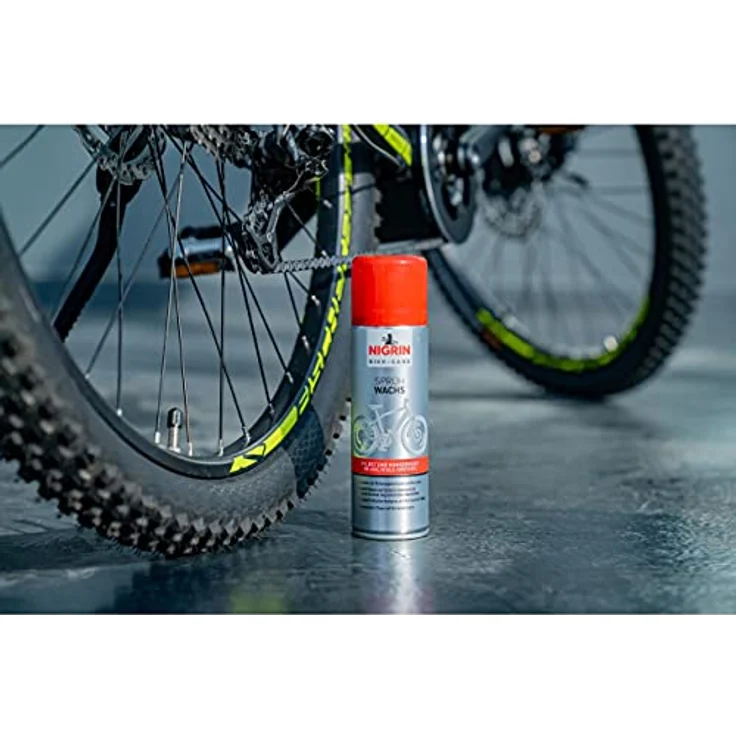 NIGRIN Sprühwachs Fahrrad 300ml grau – Bild 3
