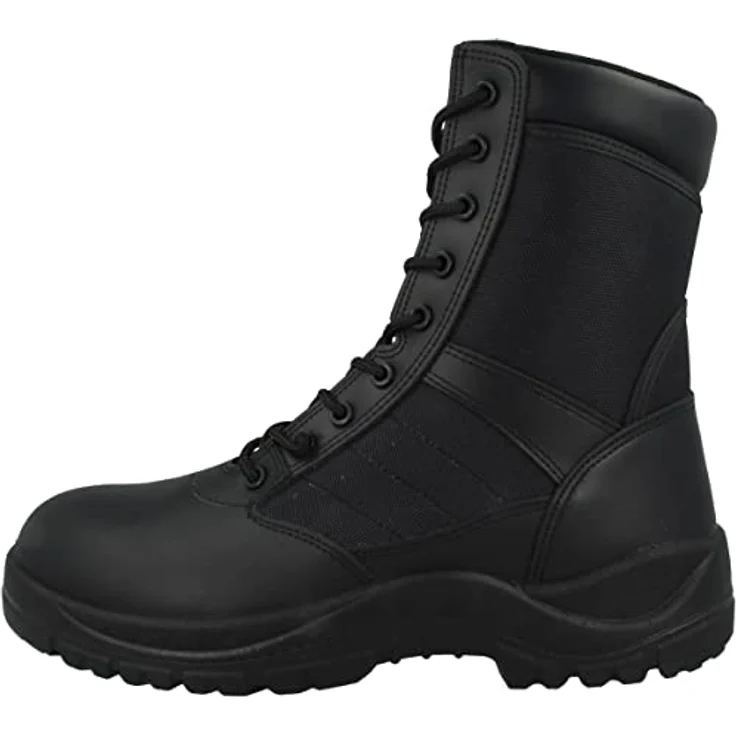 Magnum Centurion 8.0 SZ Herren Berufsschuh, Sicherheitsstiefel mit YKK-Reißverschlusssystem, schwarz – Bild 1