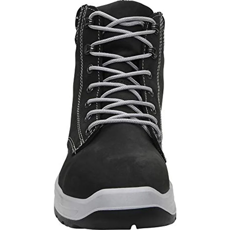 ELTEN Arbeitsschuh LILLY black Mid ESD S3 - Sportlicher Sicherheitsstiefel für Damen in Schwarz und Grau – Bild 2