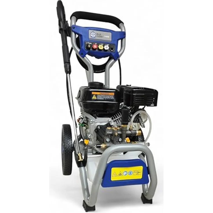 ANNOVI REVERBERI Benzin Hochdruckreiniger Dampfstrahler, max. 200 bar, 6,5 PS Motor, 196 CCM, 5 Düsen, Fördermenge 11 L/min – Bild 3