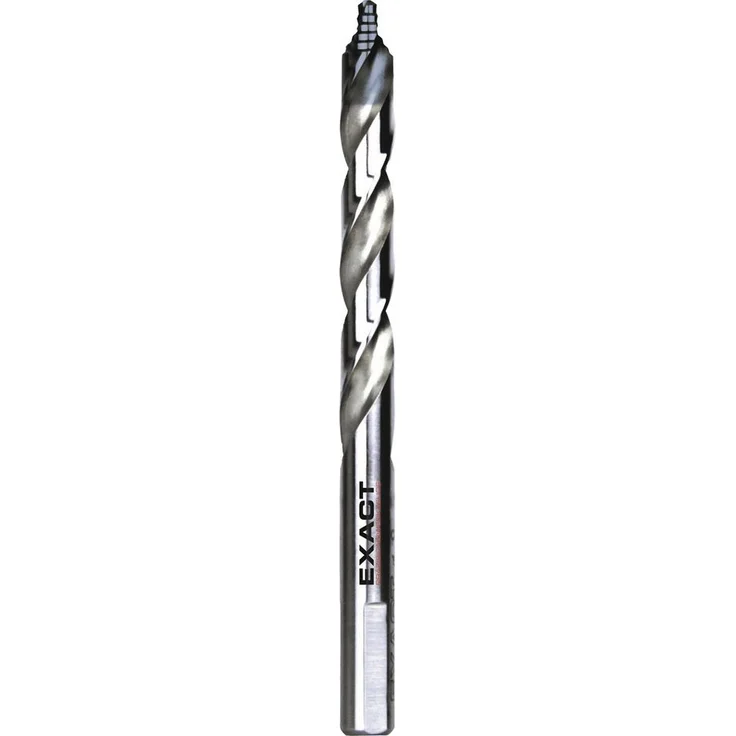 Exact Metallbohrer Exact 74902 HSS TIN-TIP Spiralbohrer 10.2 mm DIN 338 10 St. - Präzises Bohren ohne Vorbohren, geringer Kraftaufwand, TIN-TIP Beschichtung