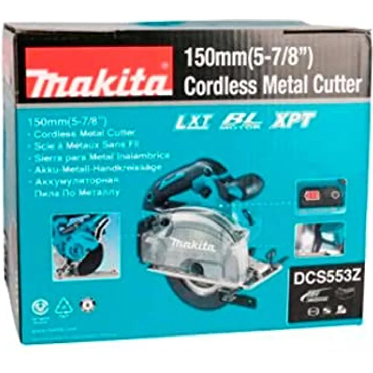 Makita DCS553Z Metallhandkreissäge 18V, ohne Akku, ohne Ladegerät – Bild 5