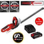 Einhell Akku-Heckenschere GC-HS 18V, 50,6 cm Schnittlänge, mit Akku 2,5 Ah und Ladegerät, handlich und leistungsstark