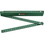 Bosch Maßstab 2m (Robuster Zollstock aus glasfaserverstärktem Nylon, metrische Skala, 10 Segmente)